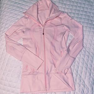 RARE LULULEMON INSTRIDE JACKET-LIGHT PINK